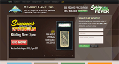 Desktop Screenshot of memorylaneinc.com